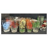 Davy Crocker & Dudley Do-Right Character Glasses