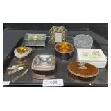 Trinket Boxes & Perfume Samples.