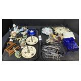 Scissors, Trinket Dishes, Animal Figures.