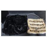 2 Fur Purses.