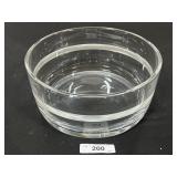 Vera Wang Wedgwood Crystal Accent Bowl.