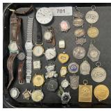 Wrist Watches, Watch Faces & Souvenir Charms.