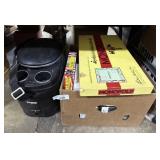 VHS Tapes, Monopoly, Portable Refrigerated Cooler.