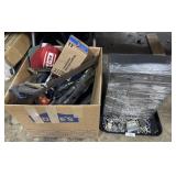 Misc. Hardware, Organizer, Mower Blades.