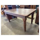 Farmhouse Style Pine Dining Table.