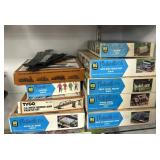 HO Scale Plasticville Village Models.