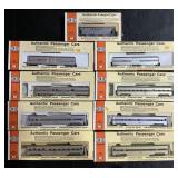 Con-Cor Authentic Passenger Cars & Freight Car.