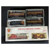 Locomotive Engines, Hopper, Caboose.