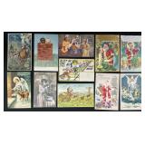 Antique Christmas & Easter Postcards.