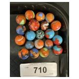 Hero Agate Swirl Marbles.