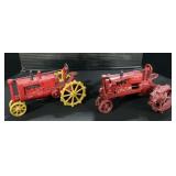 Cast Metal F-30 Farmall & Massey Harris Tractors.