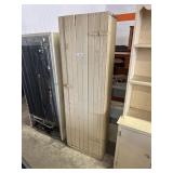 Vtg Tongue & Groove Cabinet.
