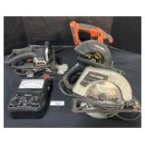 Tools, Circular Saws, Belt Sander, Milliammeter
