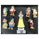 Disney Snow White & The Seven Dwarfs Figurines,