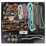 Costume Jewelry, Necklaces & Brooches,