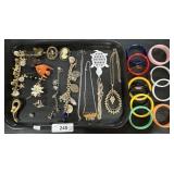 Sterling Silver Pin, Costume Jewelry, Necklaces.