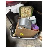 Plastic Dinnerware, Steam Press, Serving Tray.