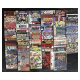 DC & Marvel Comic Books.