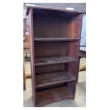 Dark Pine Bookshelf.
