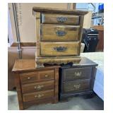 (3) Traditional Style Night Stands.