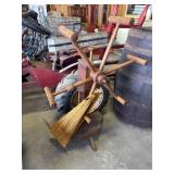 Antique wooden Yarn Winder.