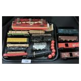 Lionel & Mantua Locomotive Engine & Train Cars.