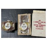 Schmidtï¿½s Advertising Lighted Sign & Wall Clock,