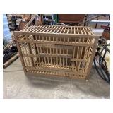 Antique Wooden Poultry Crate.
