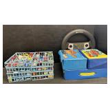 Large Lot Of Matchbox & HotWheels Cars & Cases