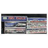 6 Hess Trucks.