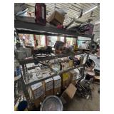 Lg. Industrial Shelf, Car Parts & Fluids.*