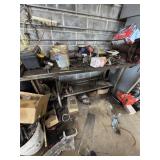 Metal Industrial Table & Car Related Items.*