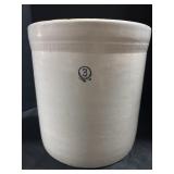 #3 Stoneware Crock.