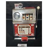 One Armed Banker 10 Cent Toy Slot Machine Bank
