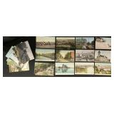 Antique Reading Pa Photo Postcards.