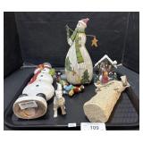 Christmas Statues & Figures.