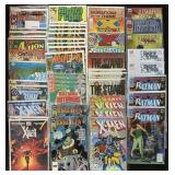 Marvel, DC, Steven King, Batman Comic Books.