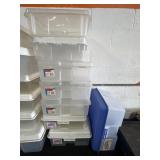 (8) Storage Totes.