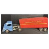 Structo Pressed Steel Truck & Trailer.