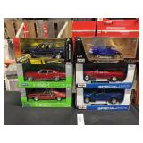 (6) DieCast Collectible Cars.