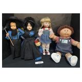 Homemade Amish Doll, Cabbage Patch Kid.