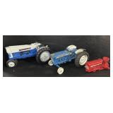 3 Model Tractors.