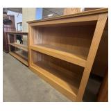 (2) Lite Oak Bookshelfï¿½s.