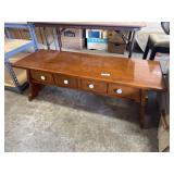 Traditional Style Pine Coffee Table.