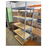 (2) Adjustable Steel Shelves.