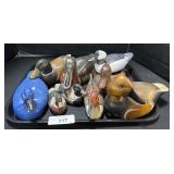 Wooden & Ceramic Ducks.