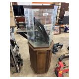 Hexagonal Fishtank & Stand.