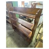 Traditional Pine Bookshelf.