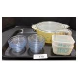 Pyrex Mixing Bowl & Baking Dishes.