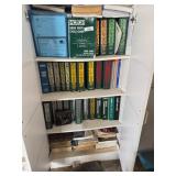 Automotive Manuals & Cabinet.*